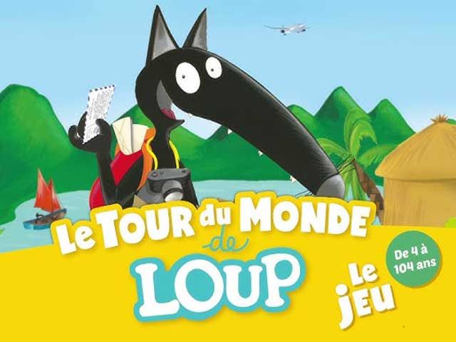 Le tour du monde de Loup, le jeu de société